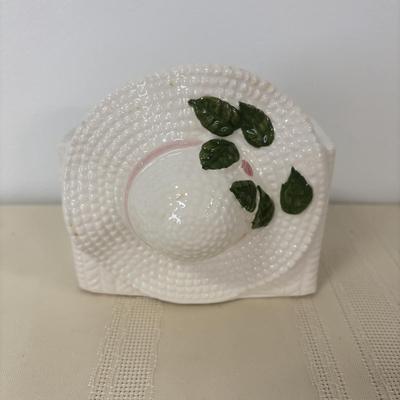 LOT 113: Rae Dunn Artisan Collection "Love" Lamp, Windsor Style Doll Gossip Bench, Signed & Dated Pressed Flower Wall Art...