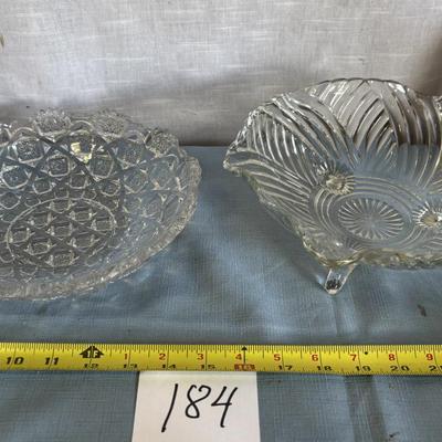 Vintage Glass Bowls