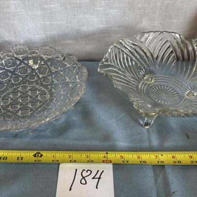 Vintage Glass Bowls