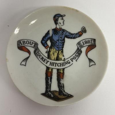 LOT 141: Vintage Marine Barometer, Boro of Riverton Zone Plan Map, Paper Weights, Ashtrays, & Esquire Magazine