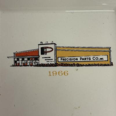 LOT 141: Vintage Marine Barometer, Boro of Riverton Zone Plan Map, Paper Weights, Ashtrays, & Esquire Magazine