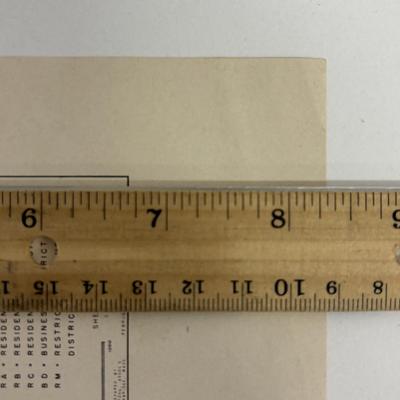 LOT 141: Vintage Marine Barometer, Boro of Riverton Zone Plan Map, Paper Weights, Ashtrays, & Esquire Magazine