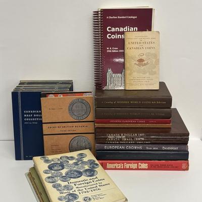 LOT 142: All About Coin Collection along with Coin Albums to Fill