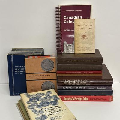 LOT 142: All About Coin Collection along with Coin Albums to Fill