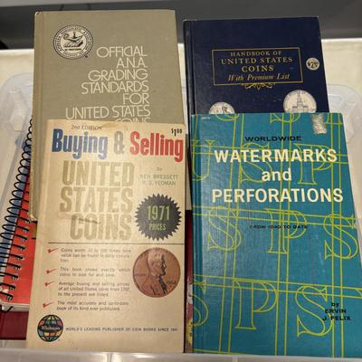 LOT 143: Large Collection of Books on Coins