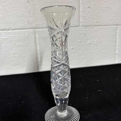 Glass bud vase