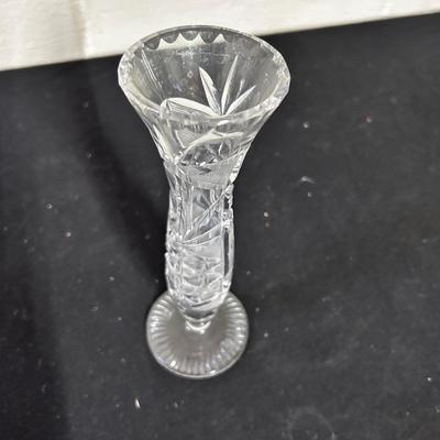 Glass bud vase