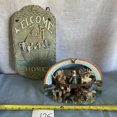 Ark Light and Wall Plaque