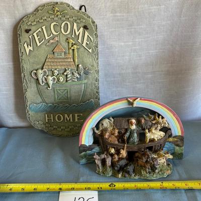 Ark Light and Wall Plaque