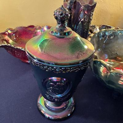CARNIVAL GLASS LOT