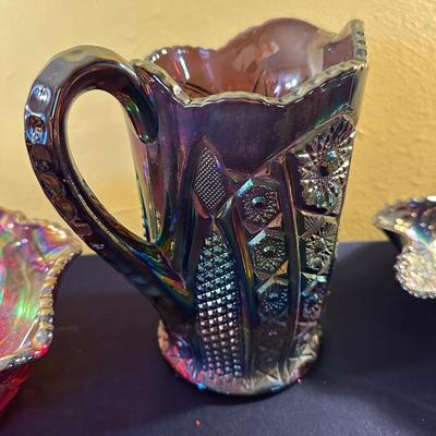 CARNIVAL GLASS LOT