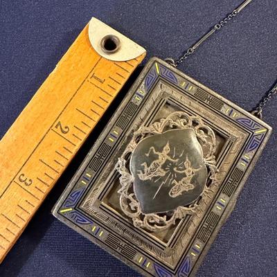 SIAM STERLING COMPACT PURSE