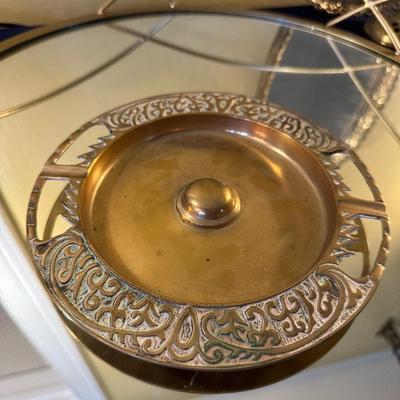 BRASS AND GOLD DÉCOR LOT