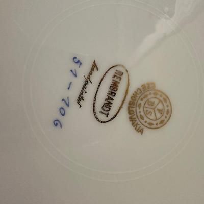 REMBRANDT CZECHOSLOVAKIA CABINET PLATE LOT