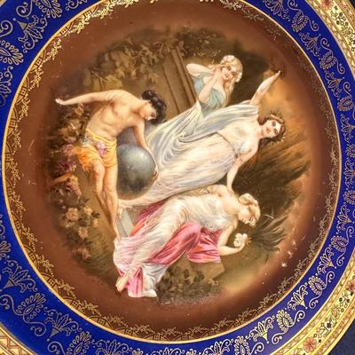 REMBRANDT CZECHOSLOVAKIA CABINET PLATE LOT