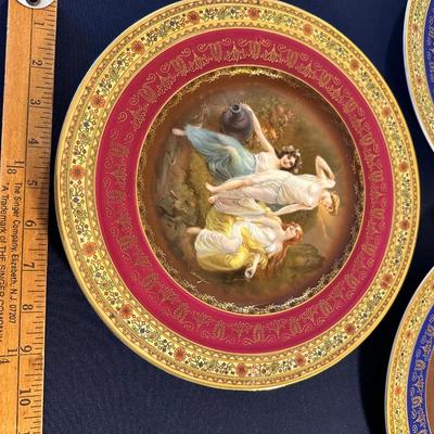 REMBRANDT CZECHOSLOVAKIA CABINET PLATE LOT