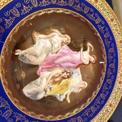 REMBRANDT CZECHOSLOVAKIA CABINET PLATE LOT