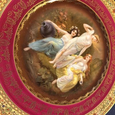 REMBRANDT CZECHOSLOVAKIA CABINET PLATE LOT