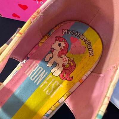 IRON FIST MERRY GO ROUND MY LITTLE PONY WEDGE SHOES