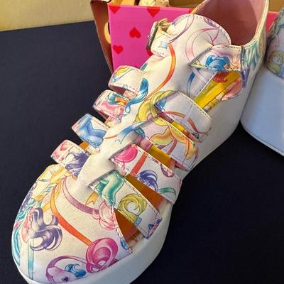 IRON FIST MERRY GO ROUND MY LITTLE PONY WEDGE SHOES