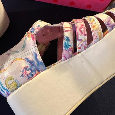 IRON FIST MERRY GO ROUND MY LITTLE PONY WEDGE SHOES