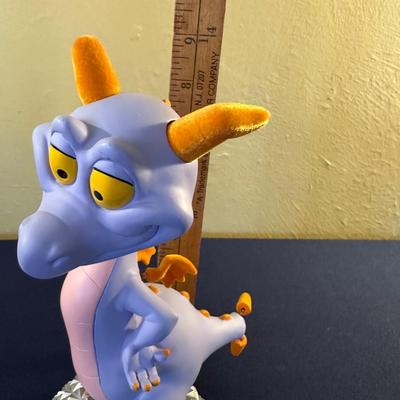 VINTAGE DISNEY WORLD EPCOT FIGMENT SPACESHIP EARTH STATUE BOBBLEHEAD