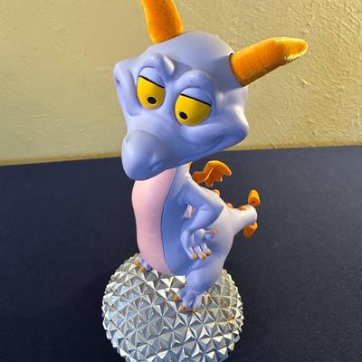 VINTAGE DISNEY WORLD EPCOT FIGMENT SPACESHIP EARTH STATUE BOBBLEHEAD