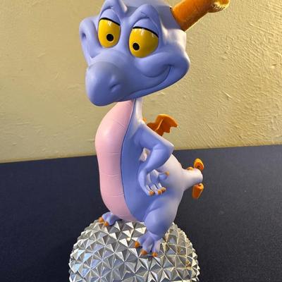 VINTAGE DISNEY WORLD EPCOT FIGMENT SPACESHIP EARTH STATUE BOBBLEHEAD