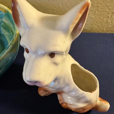 POTTERY, WESTIE TERRIER LOT