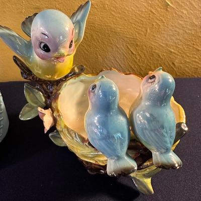 lefton vintage ceramic mr & mrs toodles & more lot