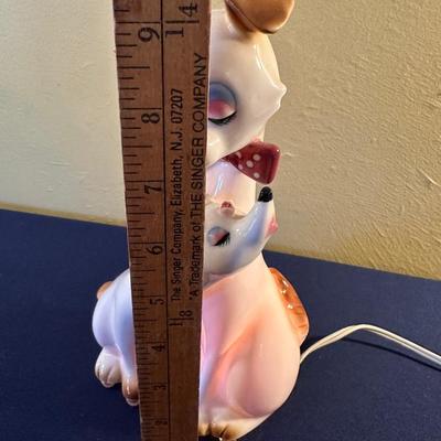 VINTAGE ARTMARK "HI FRIEND" DOG LAMP