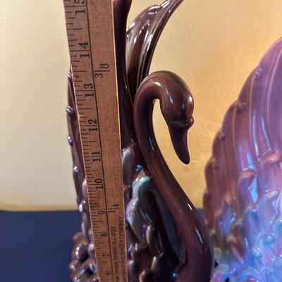 ROYAL HAEGAR VINTAGE SWAN VASE LOT