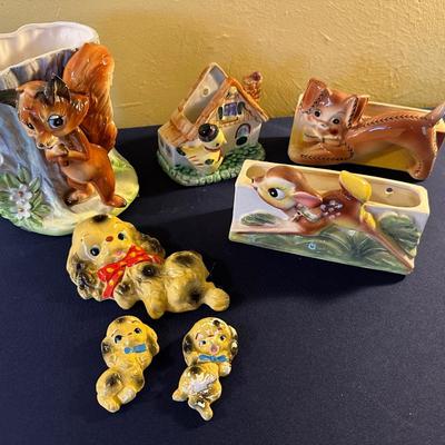 VINTAGE CERAMIC DÉCOR LOT