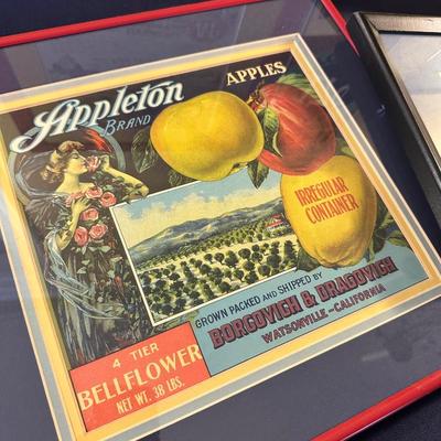 VINTAGE INSPIRED WALL ART LOT