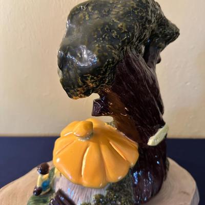 VINTAGE ELF MUSHROOM LAMP