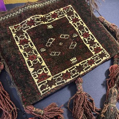 TAROT, POTTERY BOWLS, Antique Pakistan TRIBAL WEAVING