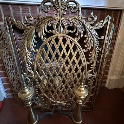 FIREPLACE ACCESSORY LOT