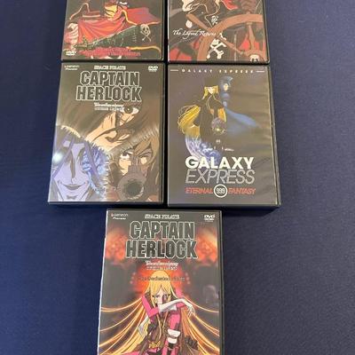 CAPTAIN HERLOCK LOT DVD