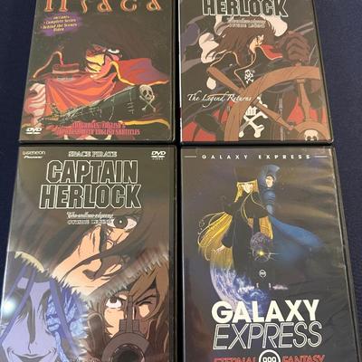CAPTAIN HERLOCK LOT DVD