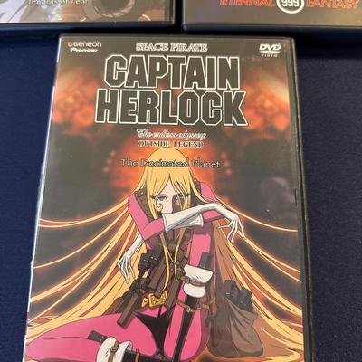 CAPTAIN HERLOCK LOT DVD
