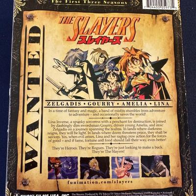 THE SLAYERS FIRST 3 SEASONS FUNIMATION