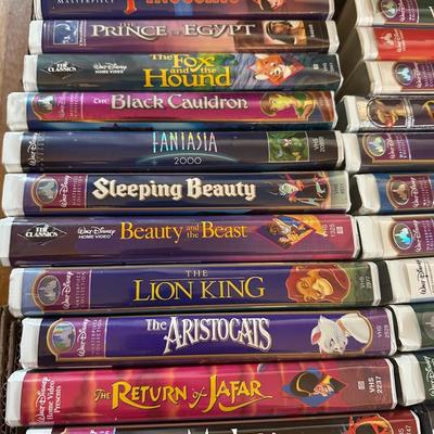 DISNEY VHS TAPE LOT