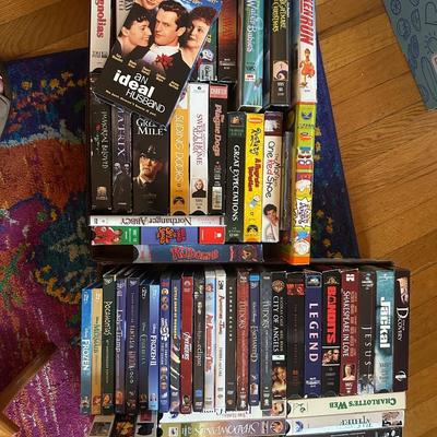 VHS, DVD LOT