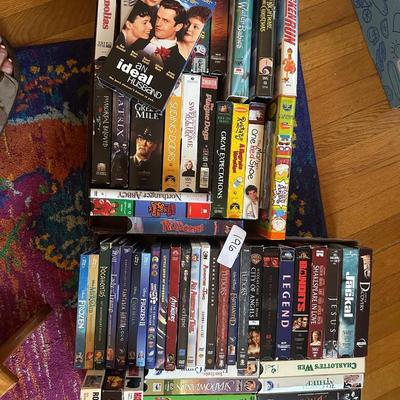 VHS, DVD LOT