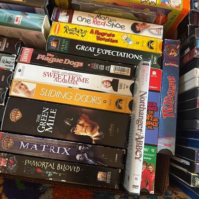 VHS, DVD LOT