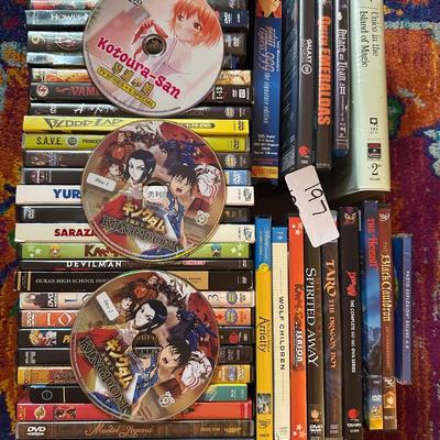 ANIME DVD LOT