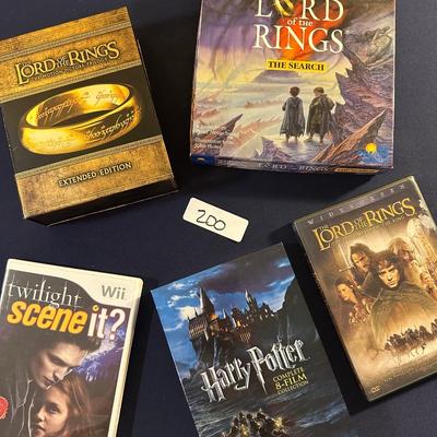 LORD OF THE RINGS, HARRY POTTER, TWILIGHT LOT