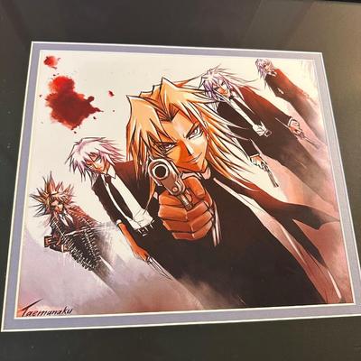 DEVILMAN CRYBABY ANIME PRINT LOT FRAMED
