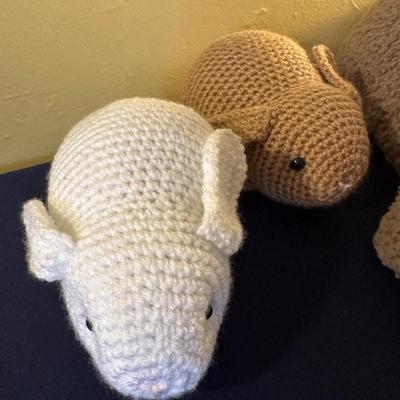 WEIMARANER LOVE PLUSH TISSUE HOLDER RABBIT LOT