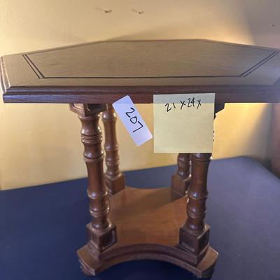OCTAGON ACCENT TABLE